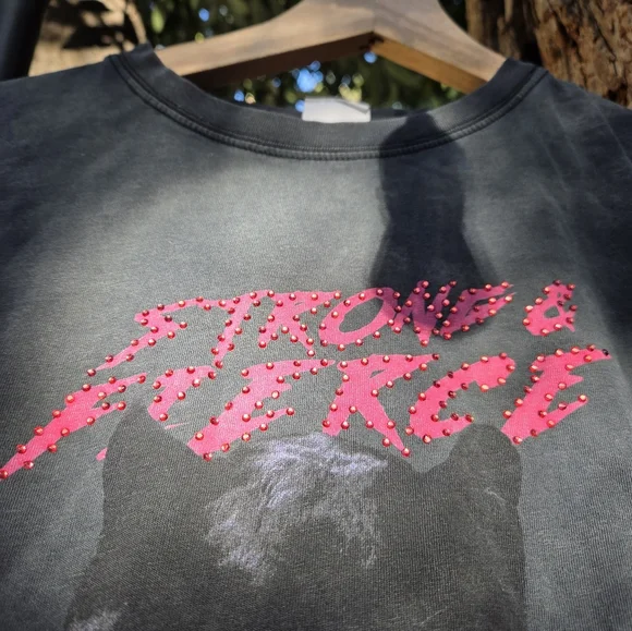 Zara Girls Strong & Fierce Panther T-Shirt - Picture 4 of 11